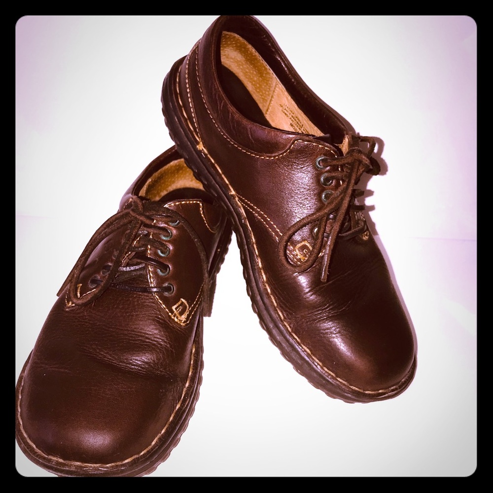 Leather Born casual oxford